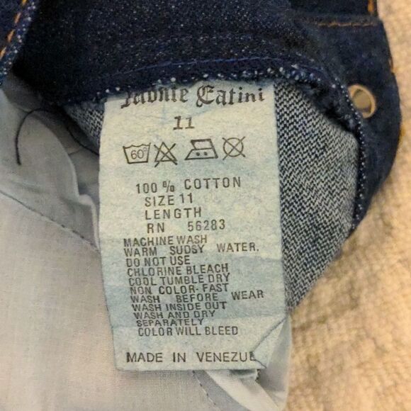 Monte Catini Vintage Jeans size 11 - Picture 2 of 5
